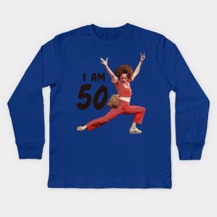 Sally O'Mally I am 50 Kids Long Sleeve T-Shirt